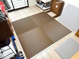 内装リフォーム 畳とフローリングを組み合わせた今風でおしゃれな和室